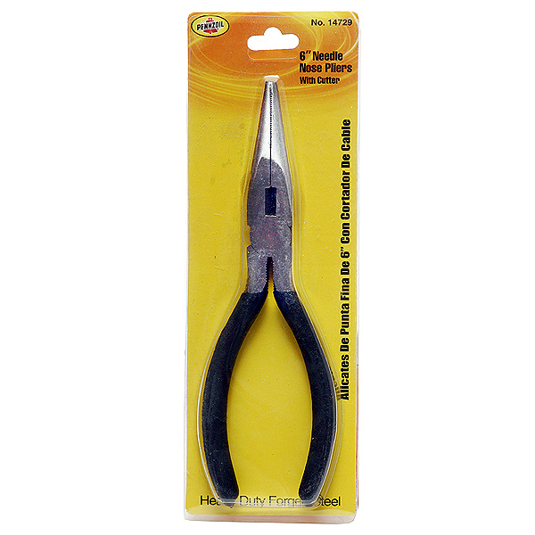 Pennzoil nose plier with wire cutter